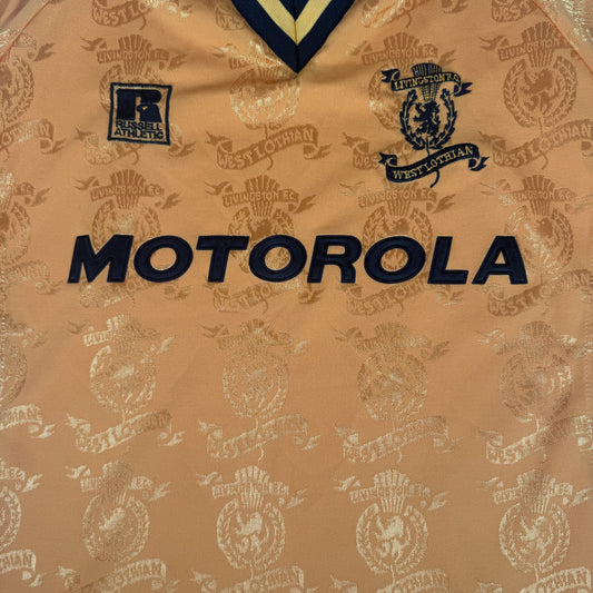 Livingston 1999/2000 Home Football Shirt Large – Football Shirt Kingdom