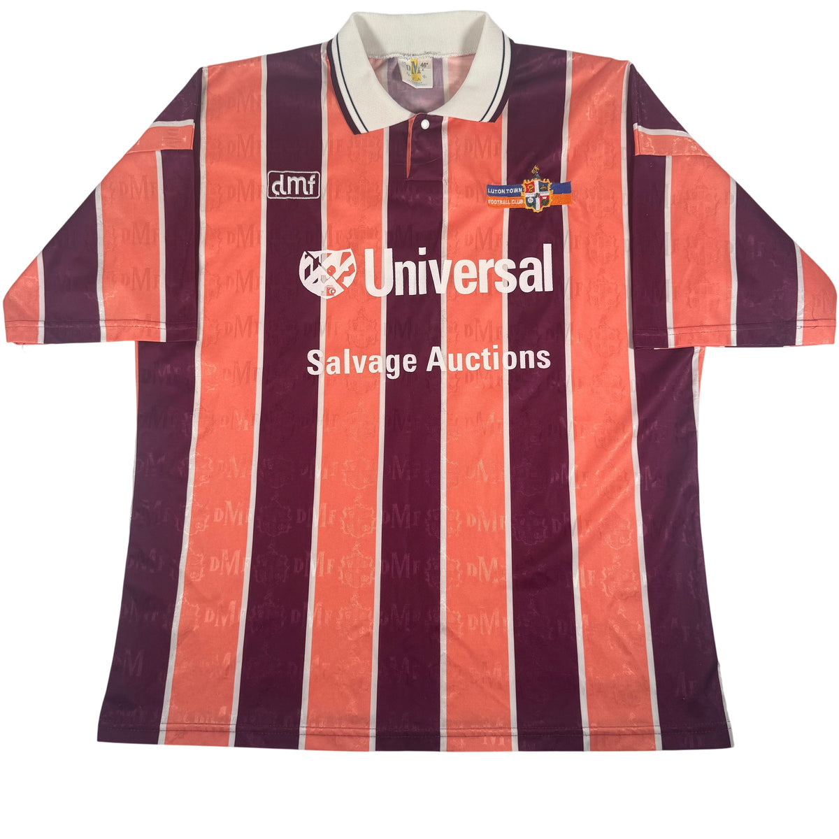 Front of Luton Town 1993/1994 third football shirt, size XL