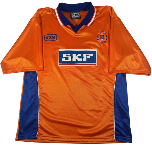 Front of Luton Town 1999/2000/2001 home football shirt, size Large
