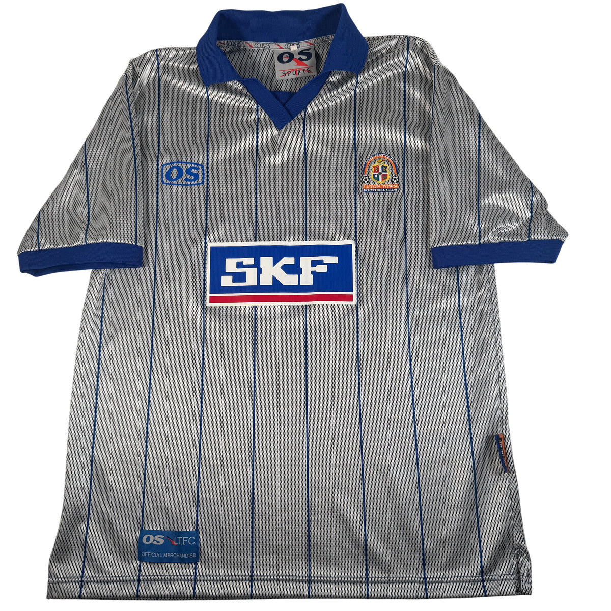 Front of Luton Town 1999/2000/2001 third football shirt, size Large