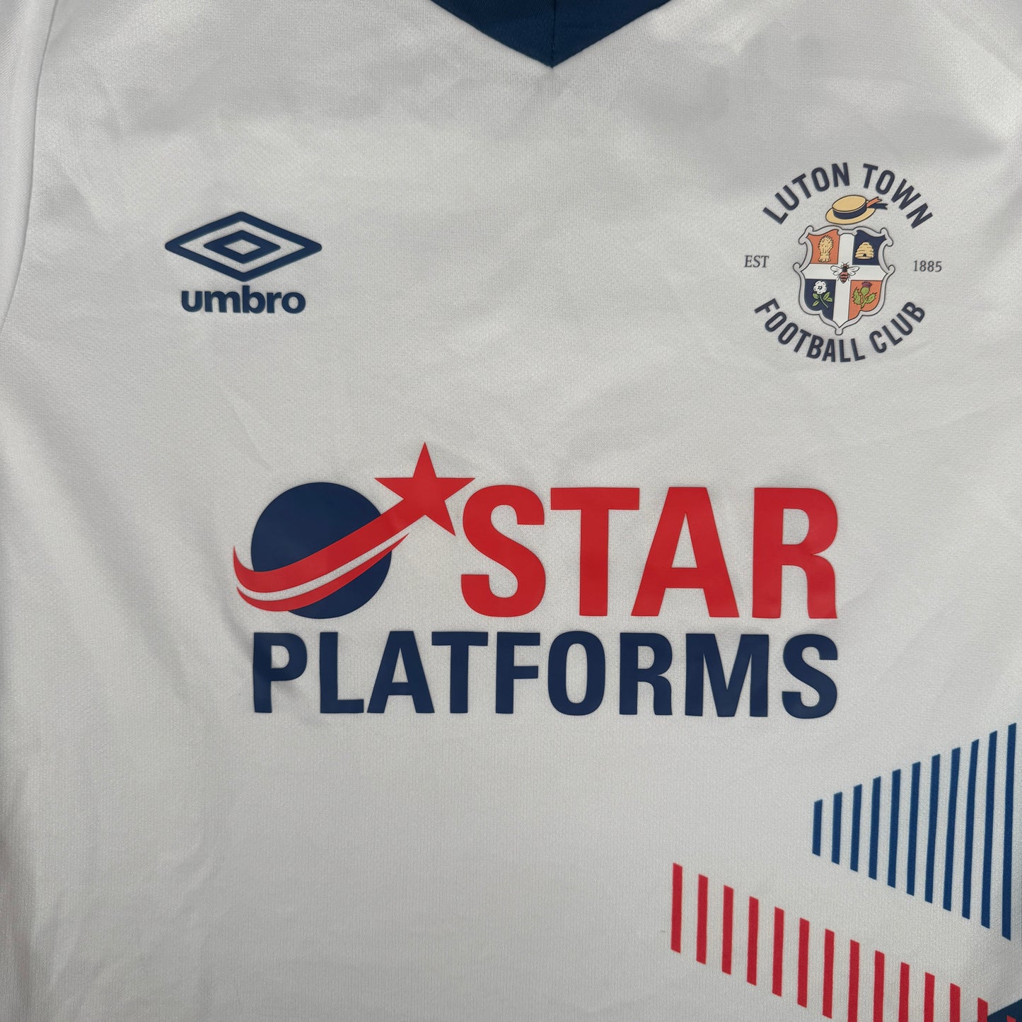 Luton Town 2020/2021 Away Football Shirt Medium – Football Shirt Kingdom