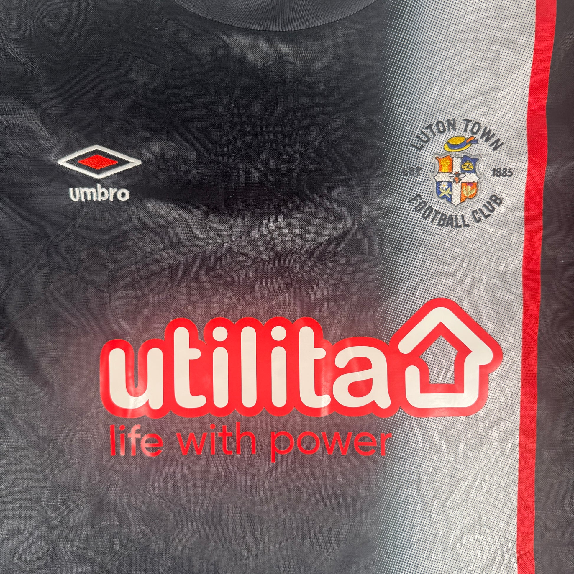 Luton Town 2024/2025 Away Football Shirt XL – Football Shirt Kingdom