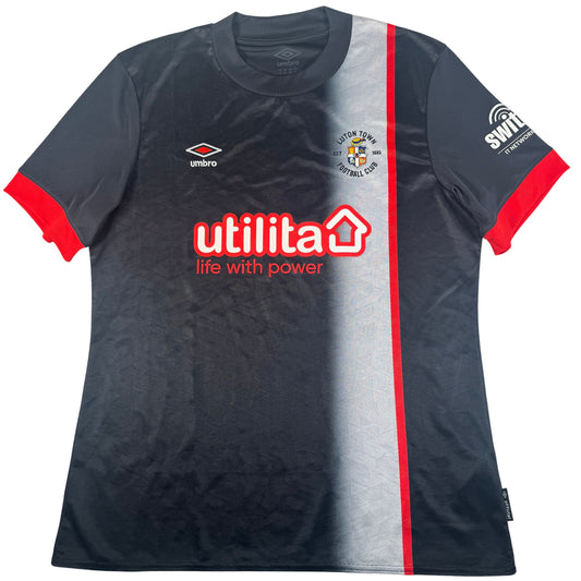 Front of Luton Town 2024/2025 away football shirt, size XL