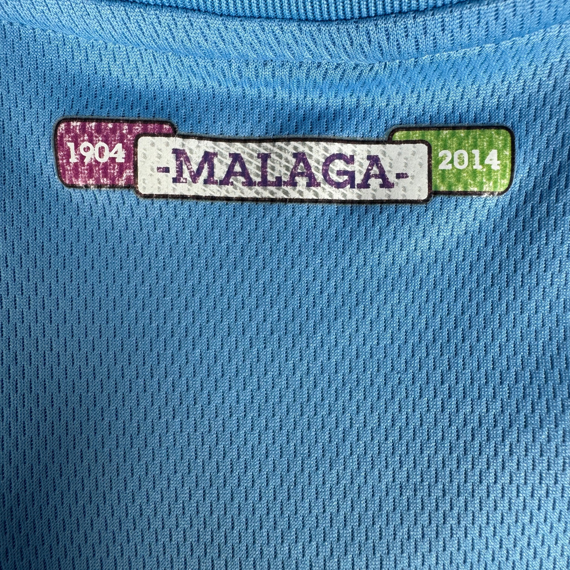 Malaga 2014/2015 Home Football Shirt Medium – Football Shirt Kingdom