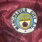 Manchester City 1990/1991/1992 Away Football Shirt Large