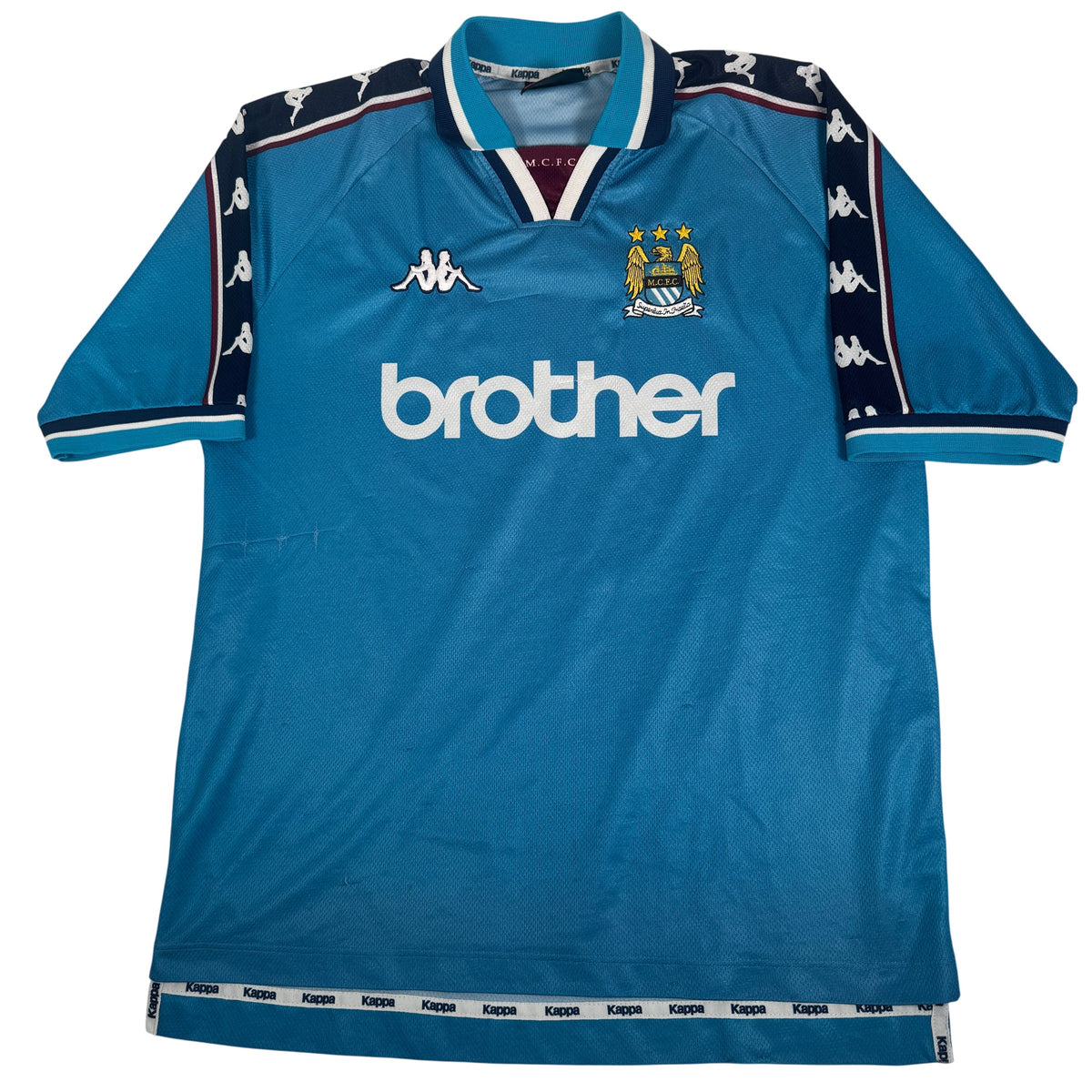 Manchester City 1997/1998/1999 Home Football Shirt XL