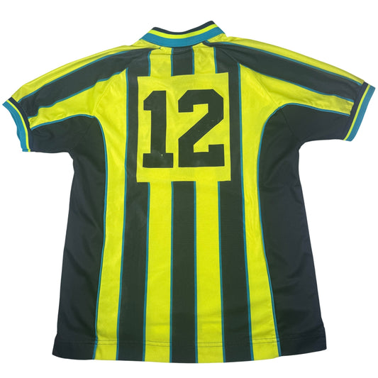 Back of Manchester City 1998/1999 away football shirt, size XL, showing 12