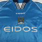 Manchester City 1999/2000/2001 Home Football Shirt Large