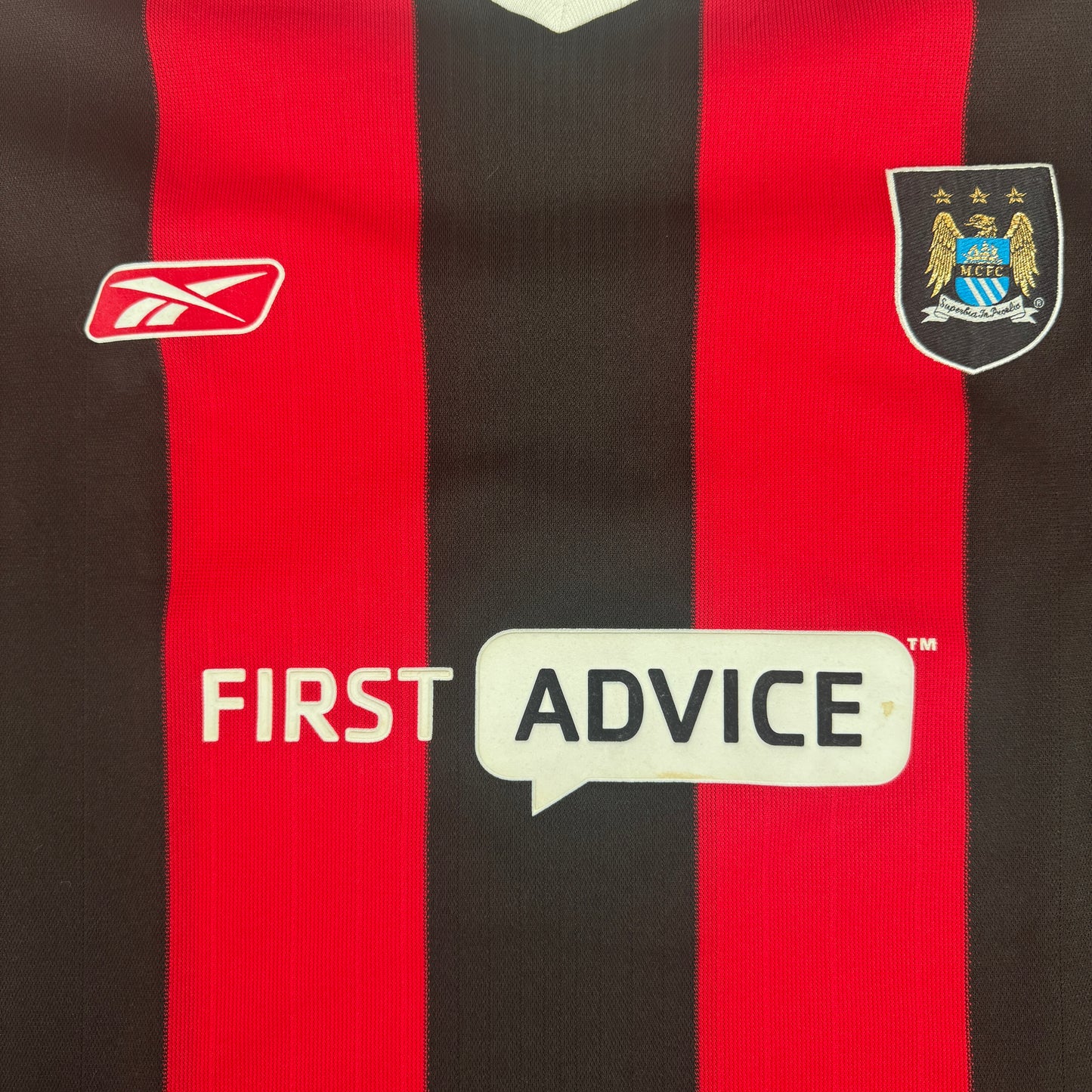 DISTIN 5 Manchester City 2003/2004 Away Football Shirt XL – Football Shirt Kingdom