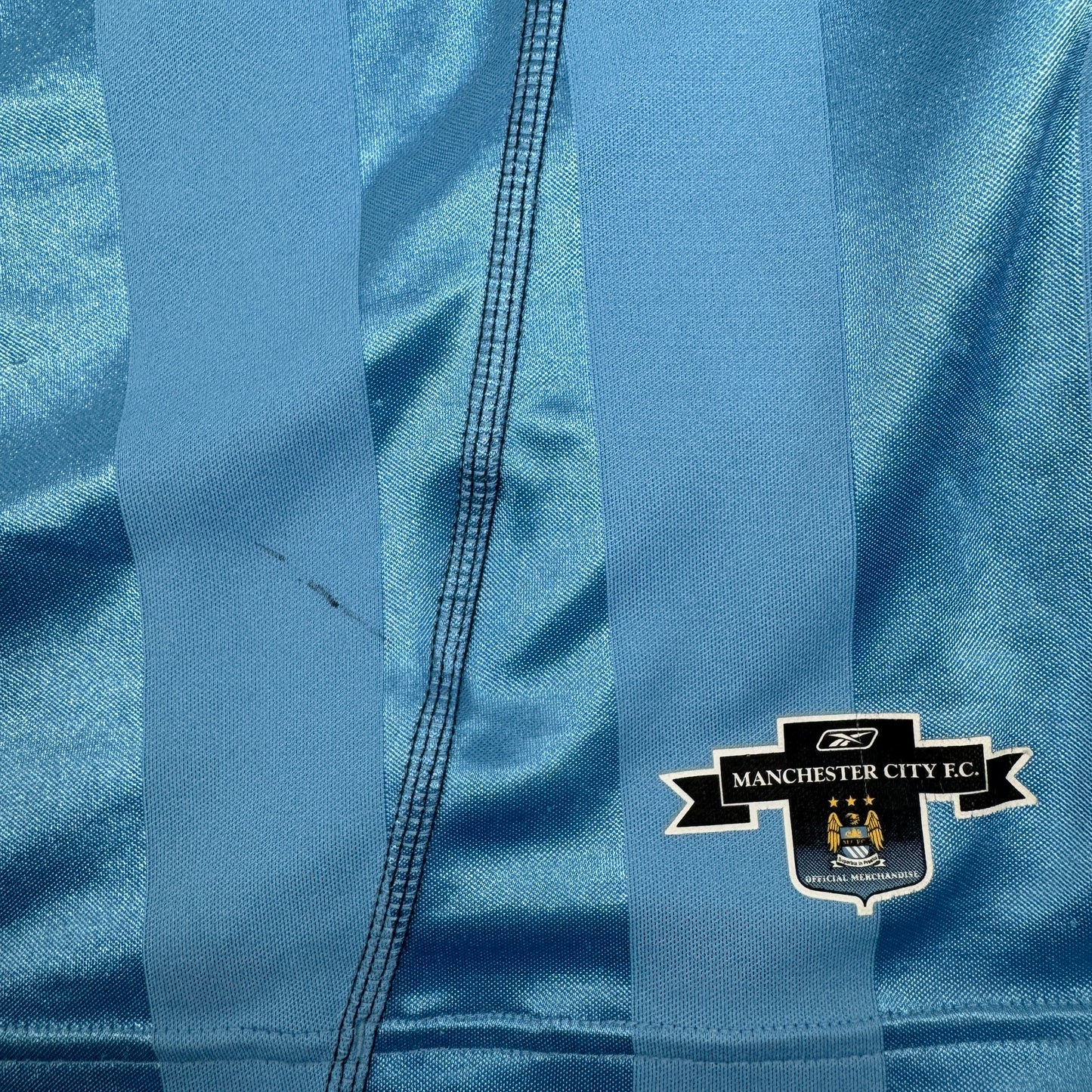 Manchester City 2003/2004 Home Football Shirt Large – Football Shirt Kingdom