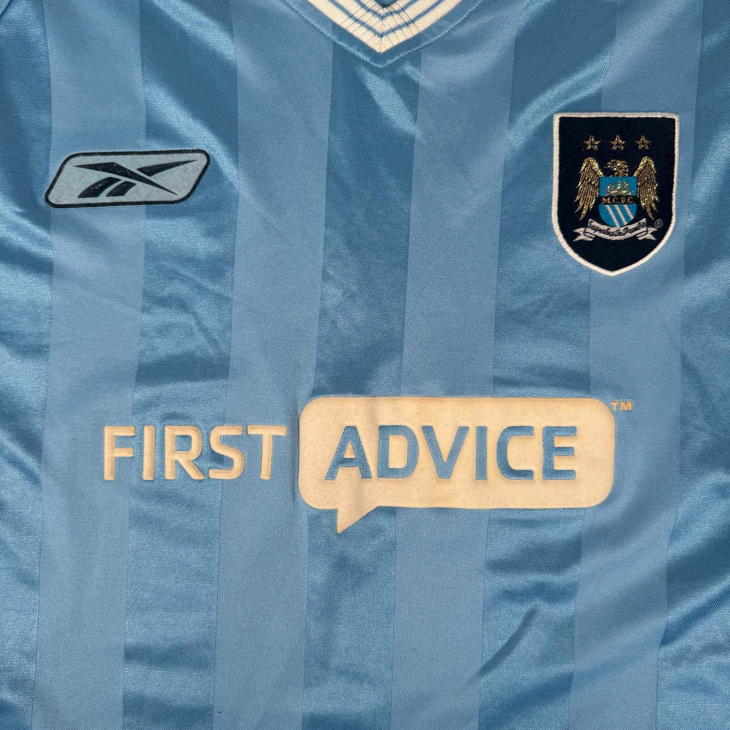 Manchester City 2003/2004 Home Football Shirt XL – Football Shirt Kingdom
