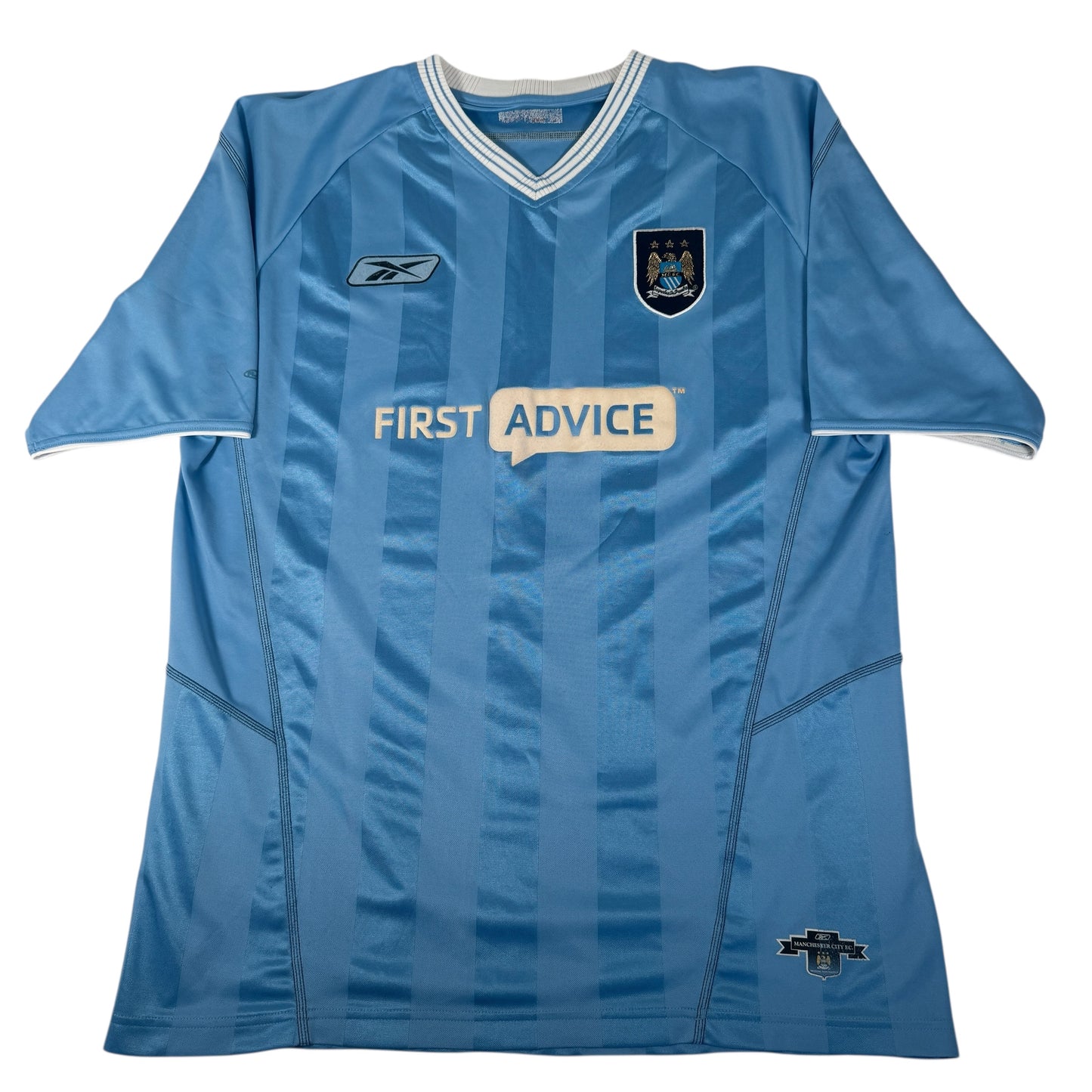 Manchester City 2003/2004 Home Football Shirt XL – Football Shirt Kingdom