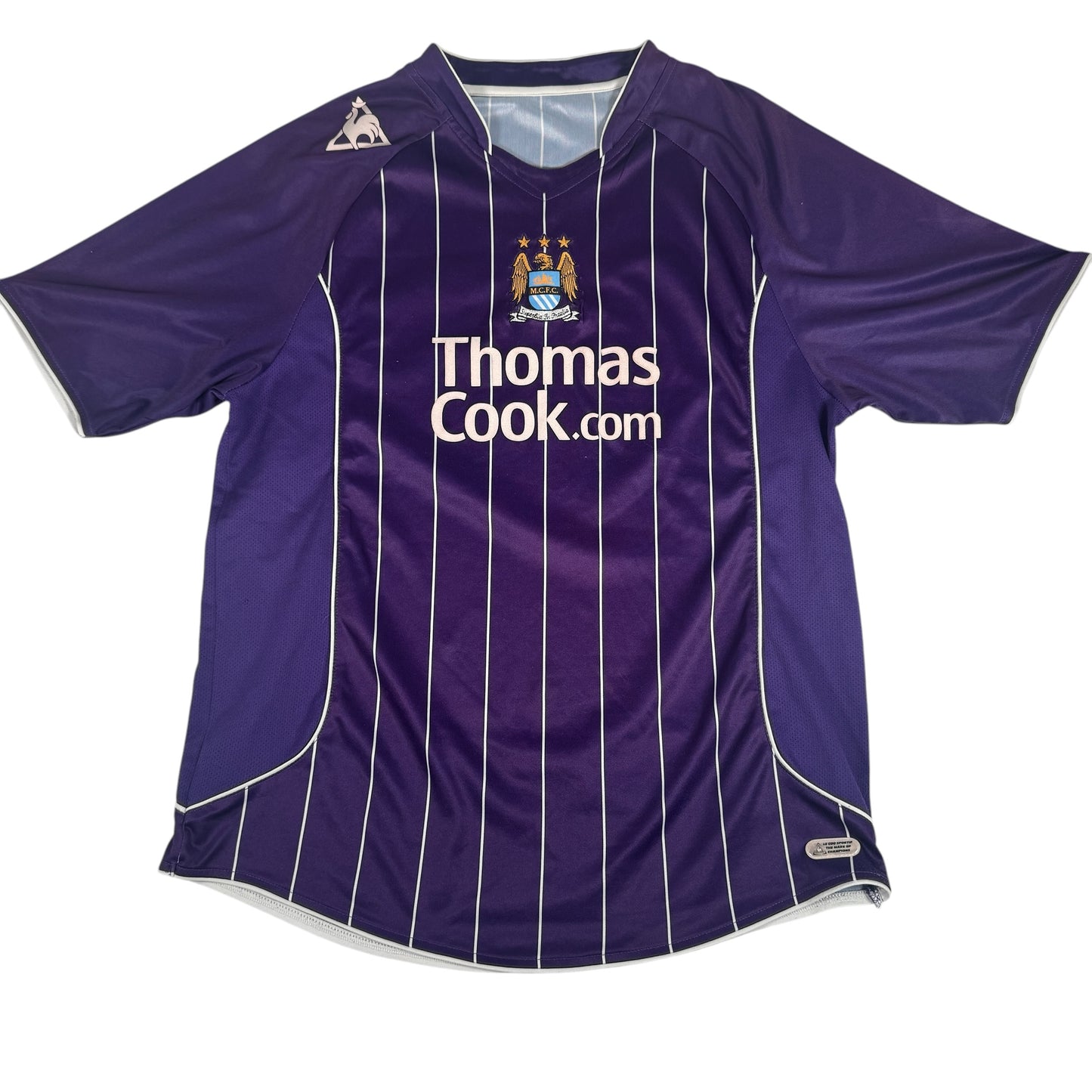 Manchester City 2007/2008 Away Football Shirt Large – Football Shirt Kingdom
