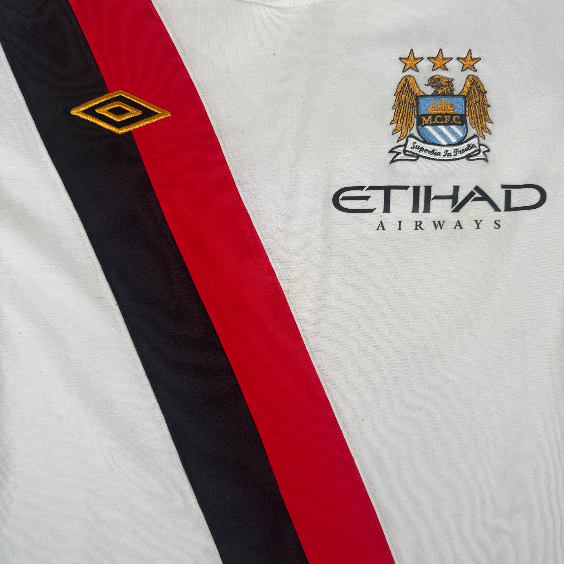 ADEBAYOR 25 Manchester City 2009/2010/2011 Third Football Shirt Large – Football Shirt Kingdom