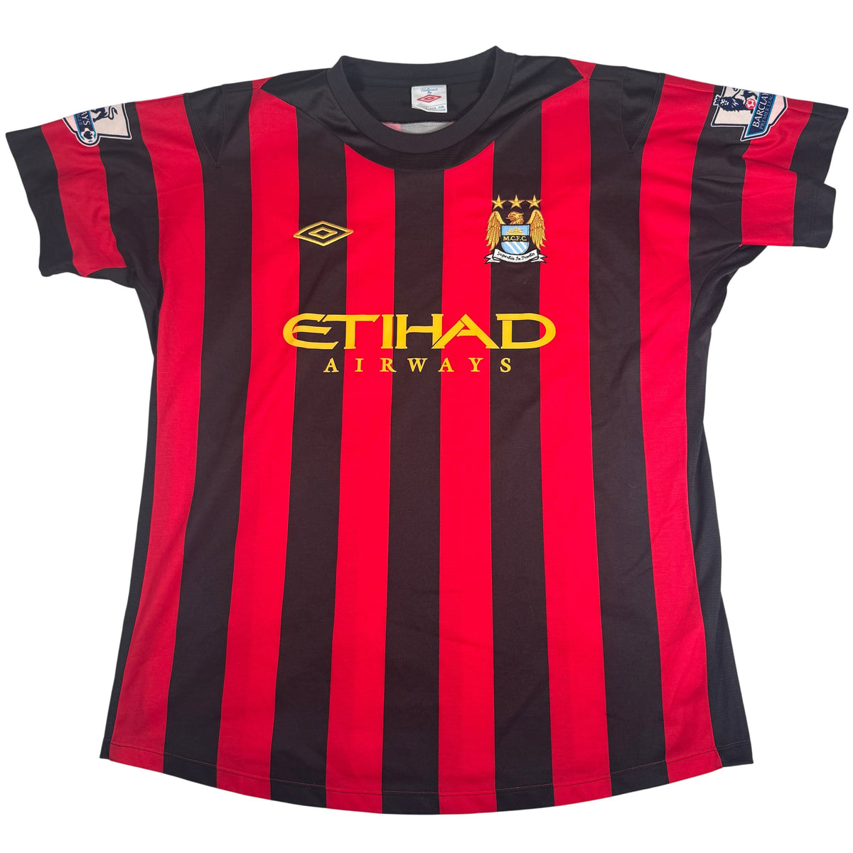 Silva 21 Manchester City 2011/2012 Away Football Shirt XL