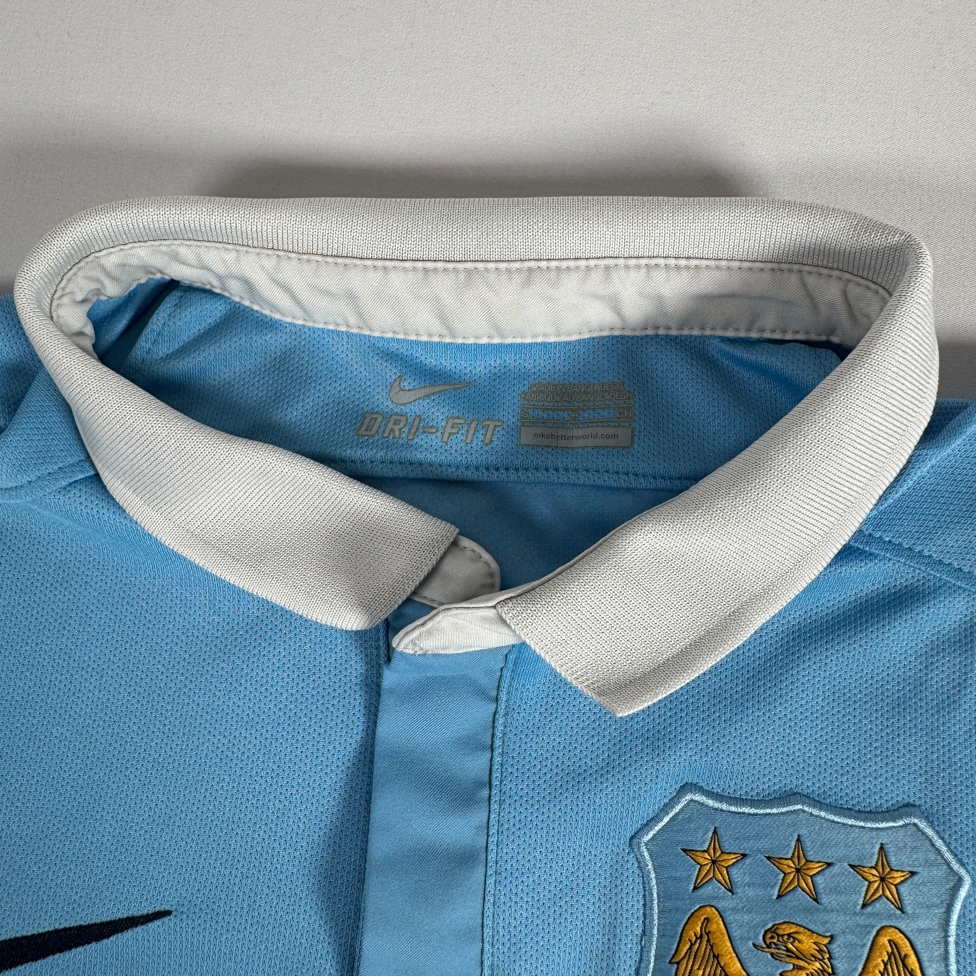 Manchester City 2015/2016 Home Football Shirt Small – Football Shirt Kingdom