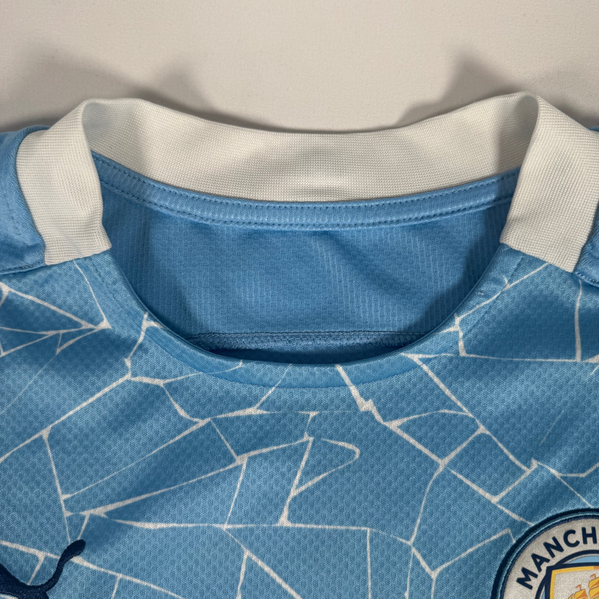 Manchester City 2020/2021 Home Football Shirt Medium – Football Shirt Kingdom