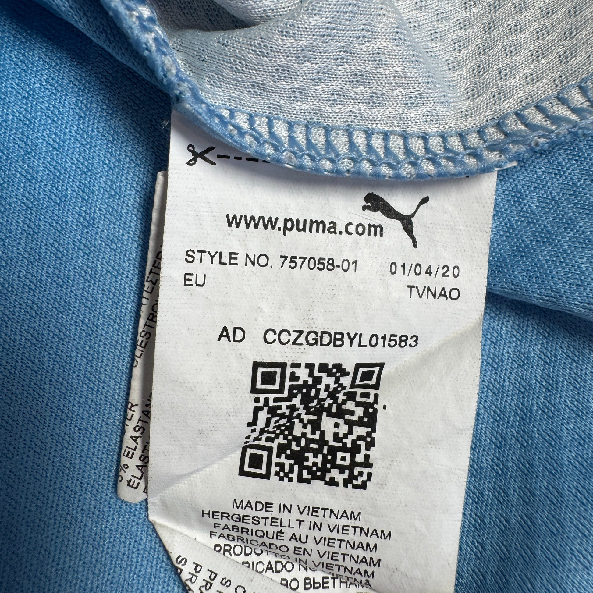 Manchester City 2020/2021 Home Football Shirt Medium – Football Shirt Kingdom
