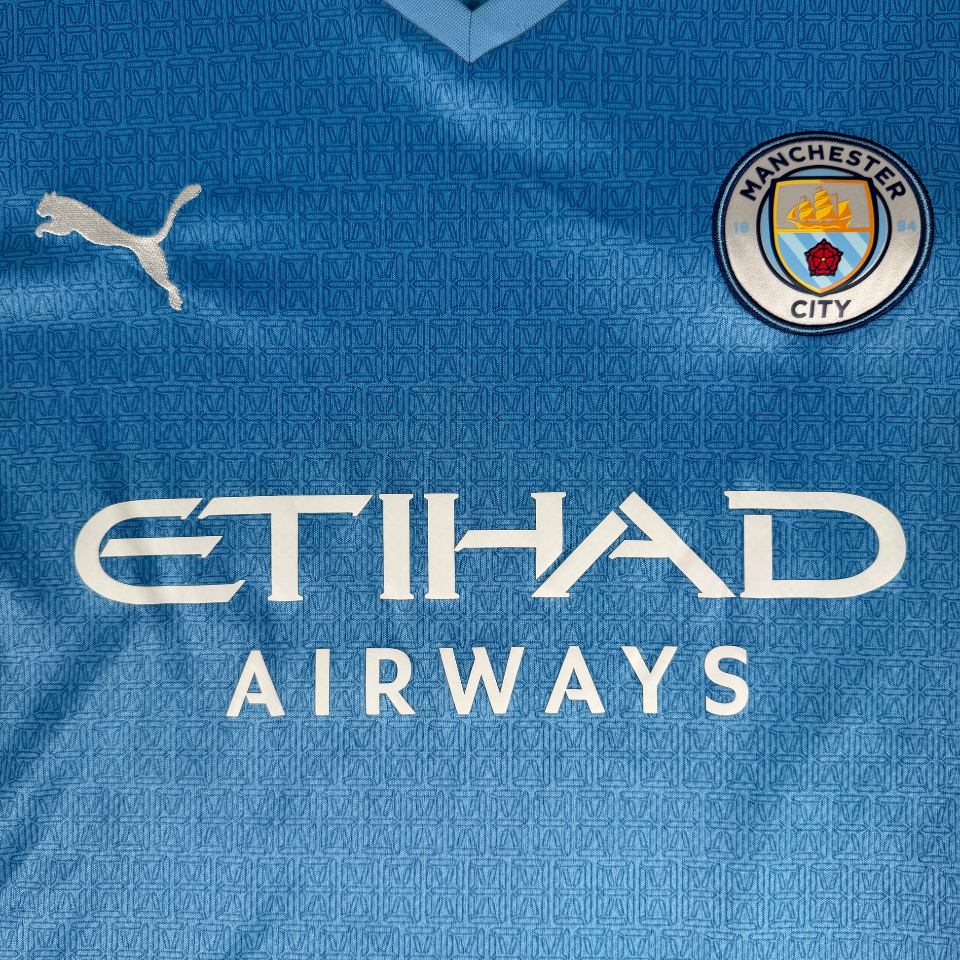 Manchester City 2021/2022 Home Football Shirt XL – Football Shirt Kingdom