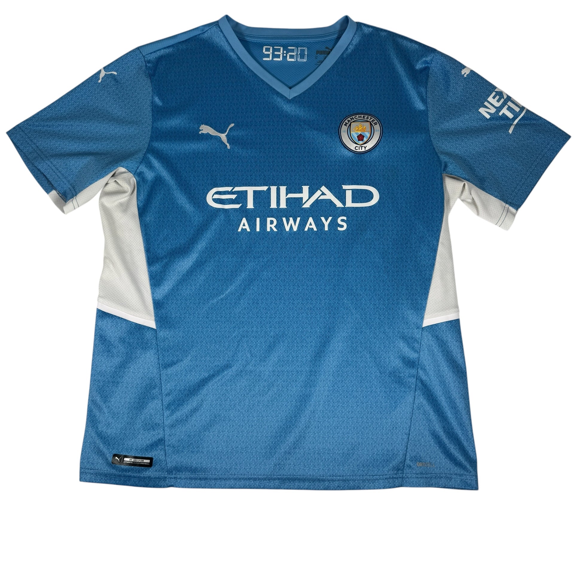 Manchester City 2021/2022 Home Football Shirt XL – Football Shirt Kingdom
