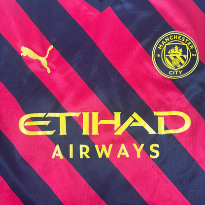 GREALISH 10 Manchester City 2022/2023 Away Football Shirt 3XL