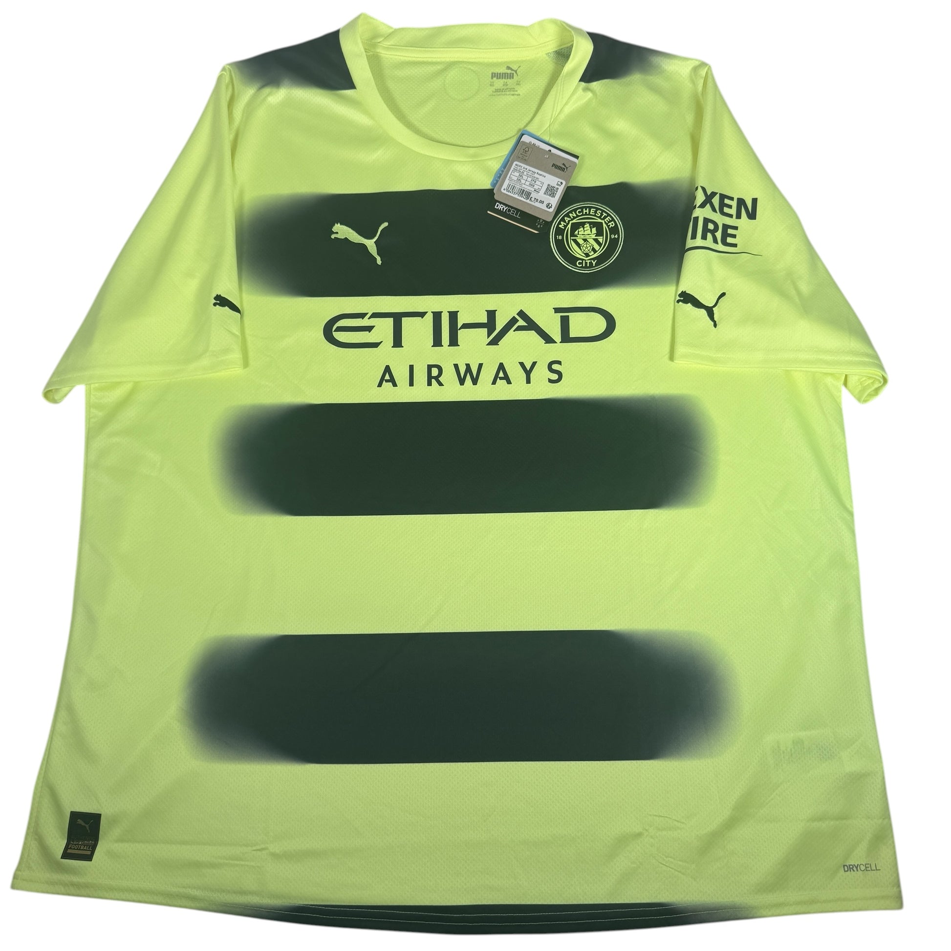 Manchester City 2022/2023 Third Football Shirt 3XL BNWT – Football Shirt Kingdom