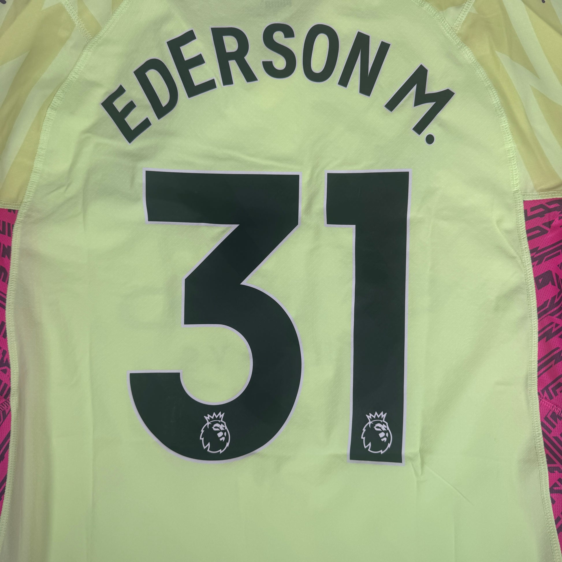 EDERSON Manchester City 2023/2024 Ultraweave Goalkeeper Football Shirt XL BNWT – Football Shirt Kingdom