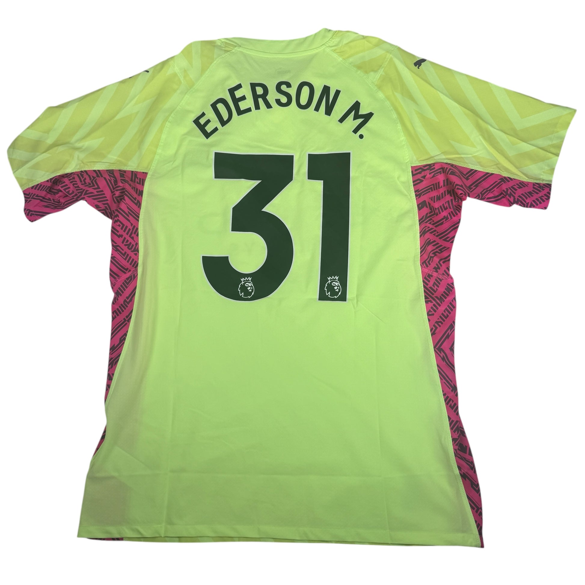 EDERSON Manchester City 2023/2024 Ultraweave Goalkeeper Football Shirt XL BNWT – Football Shirt Kingdom