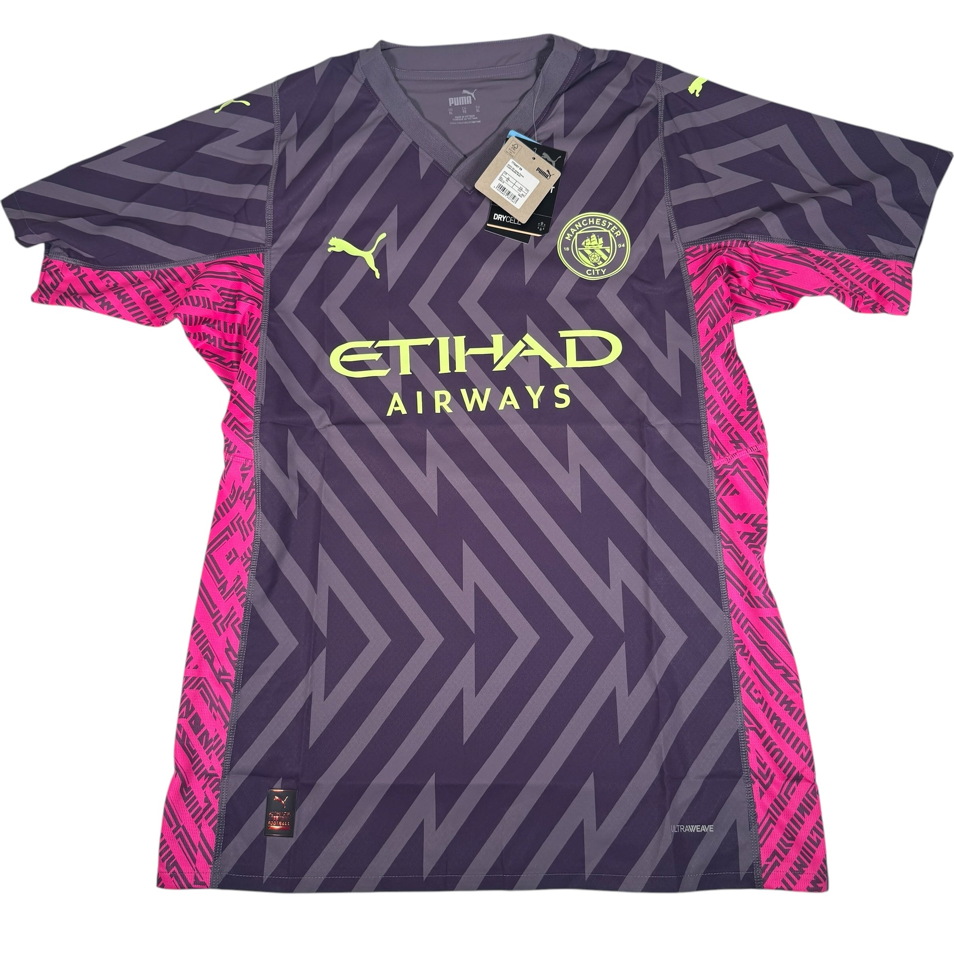 EDERSON Manchester City 2023/2024 Ultraweave Goalkeeper Football Shirt XL BNWT – Football Shirt Kingdom