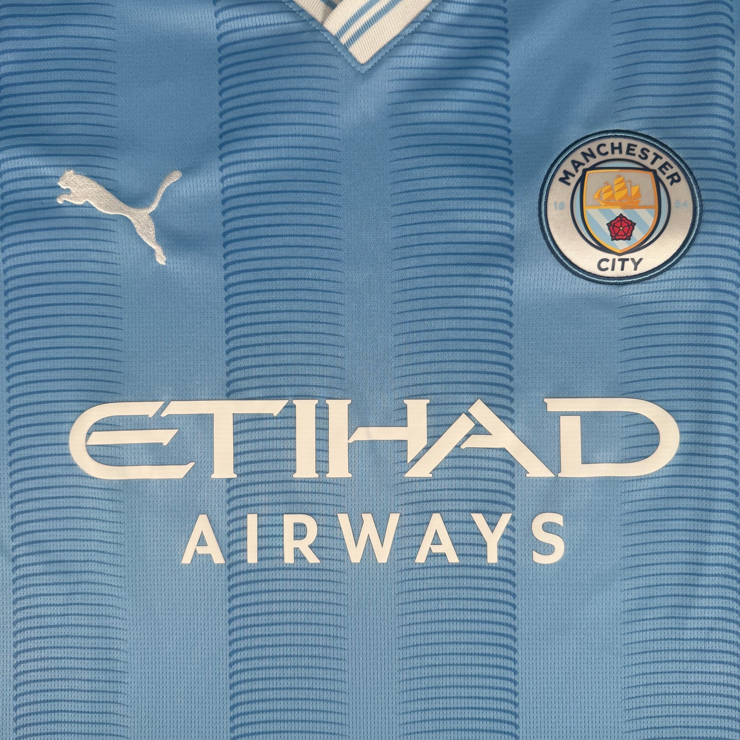 Manchester City 2023/2024 Home Football Shirt Small – Football Shirt Kingdom