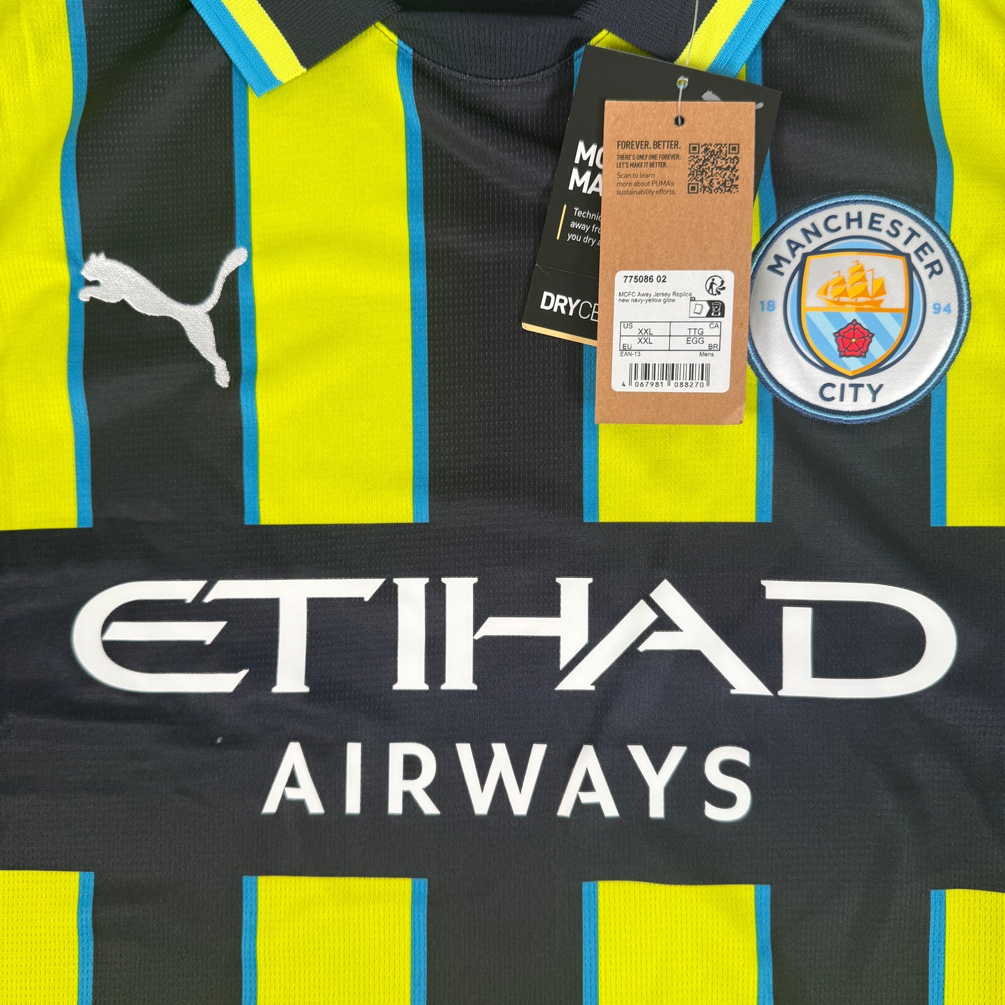 Manchester City 2024/2025 Away Football Shirt 2XL BNWT – Football Shirt Kingdom