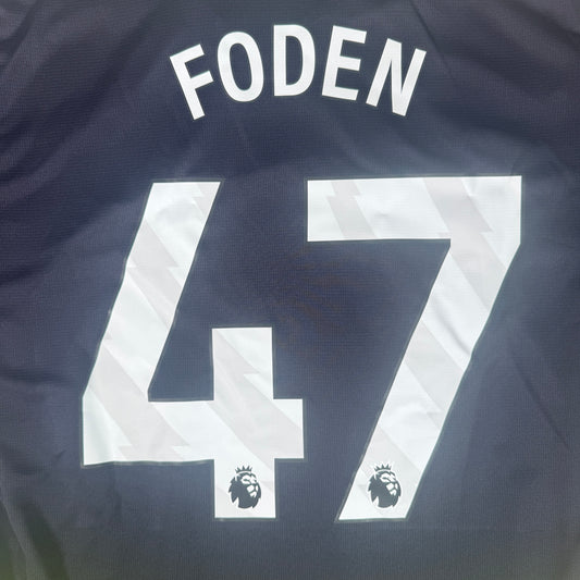 FODEN 47 Manchester City 2024/2025 Away Football Shirt Large BNWT – Football Shirt Kingdom