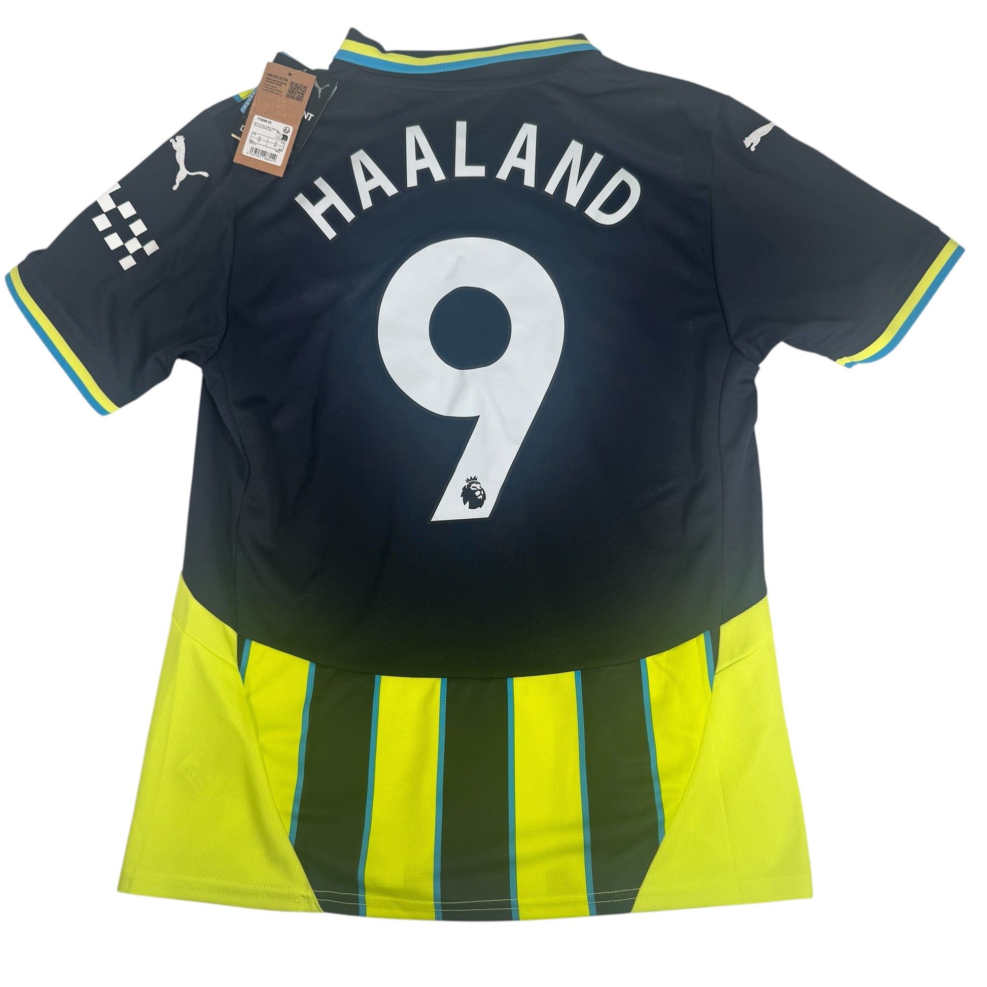 HAALAND 9 Manchester City 2024/2025 Away Football Shirt Medium BNWT – Football Shirt Kingdom