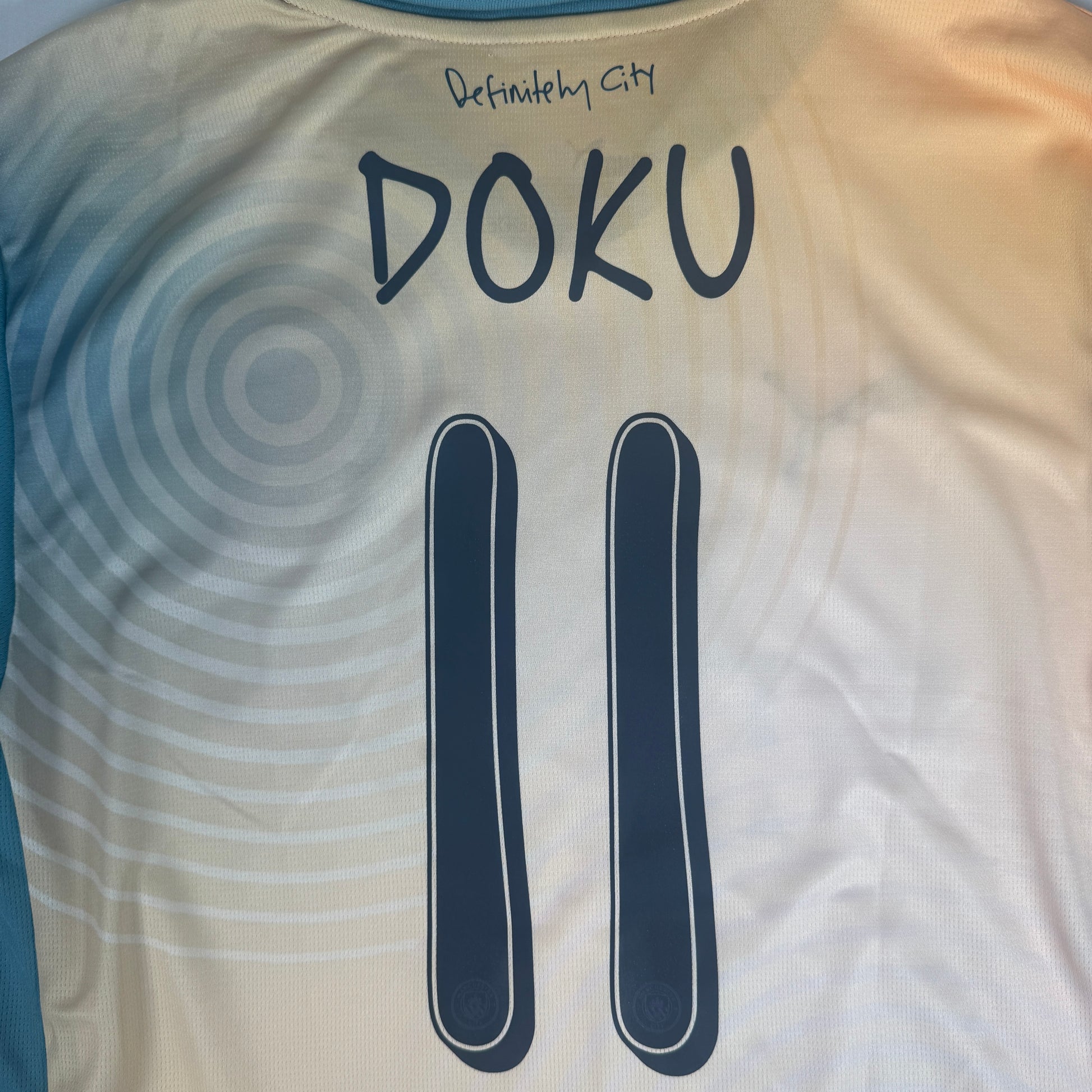 DOKU 11 Manchester City 2024/2025 Fourth Football Shirt Medium BNWT – Football Shirt Kingdom
