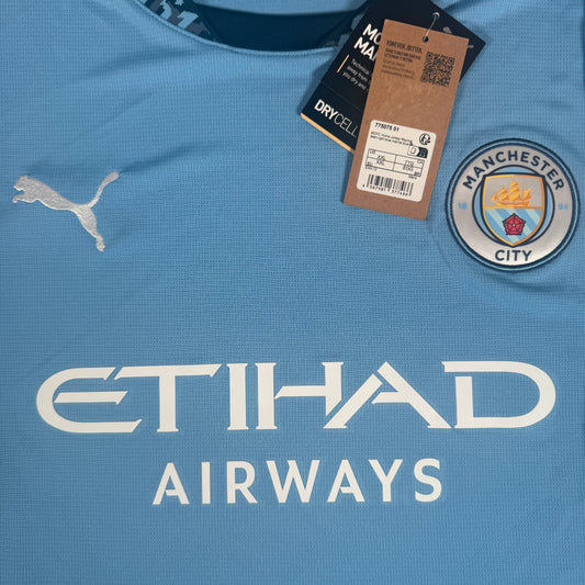 Manchester City 2024/2025 Home Football Shirt 2XL BNWT – Football Shirt Kingdom