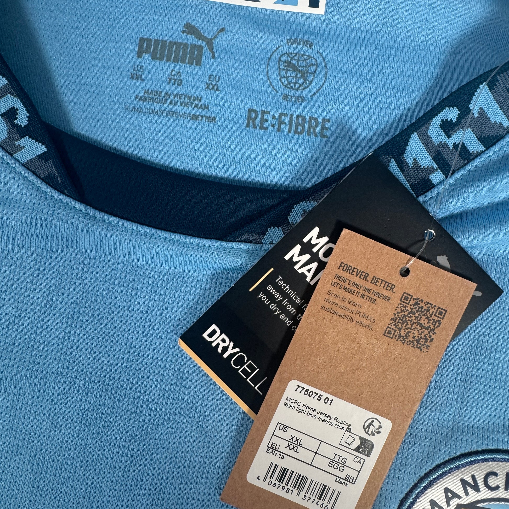 Manchester City 2024/2025 Home Football Shirt 2XL BNWT – Football Shirt Kingdom