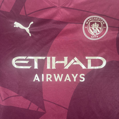 Manchester City 2024/2025 Third Football Shirt XXL 2XL — front close-up