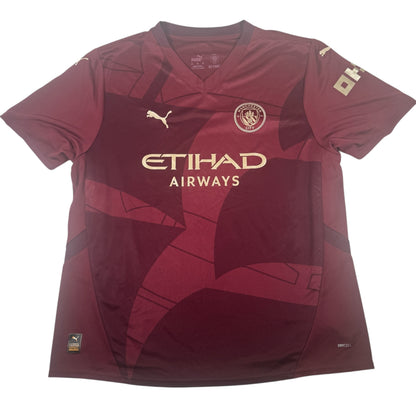 Manchester City 2024/2025 Third Football Shirt XXL 2XL — full front view