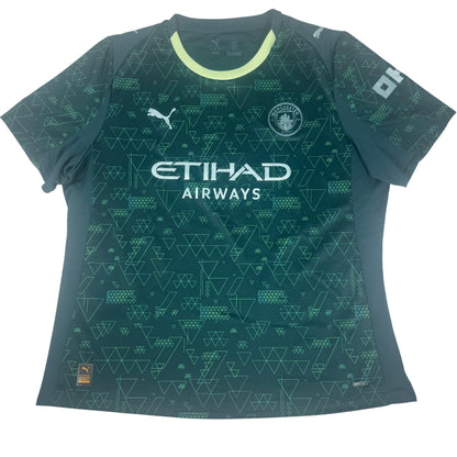 Manchester City 2025/2026 Fourth Football Shirt XXL — full front view