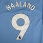 Haaland 9 Manchester City 2025/2026 Home Football Shirt 3XL