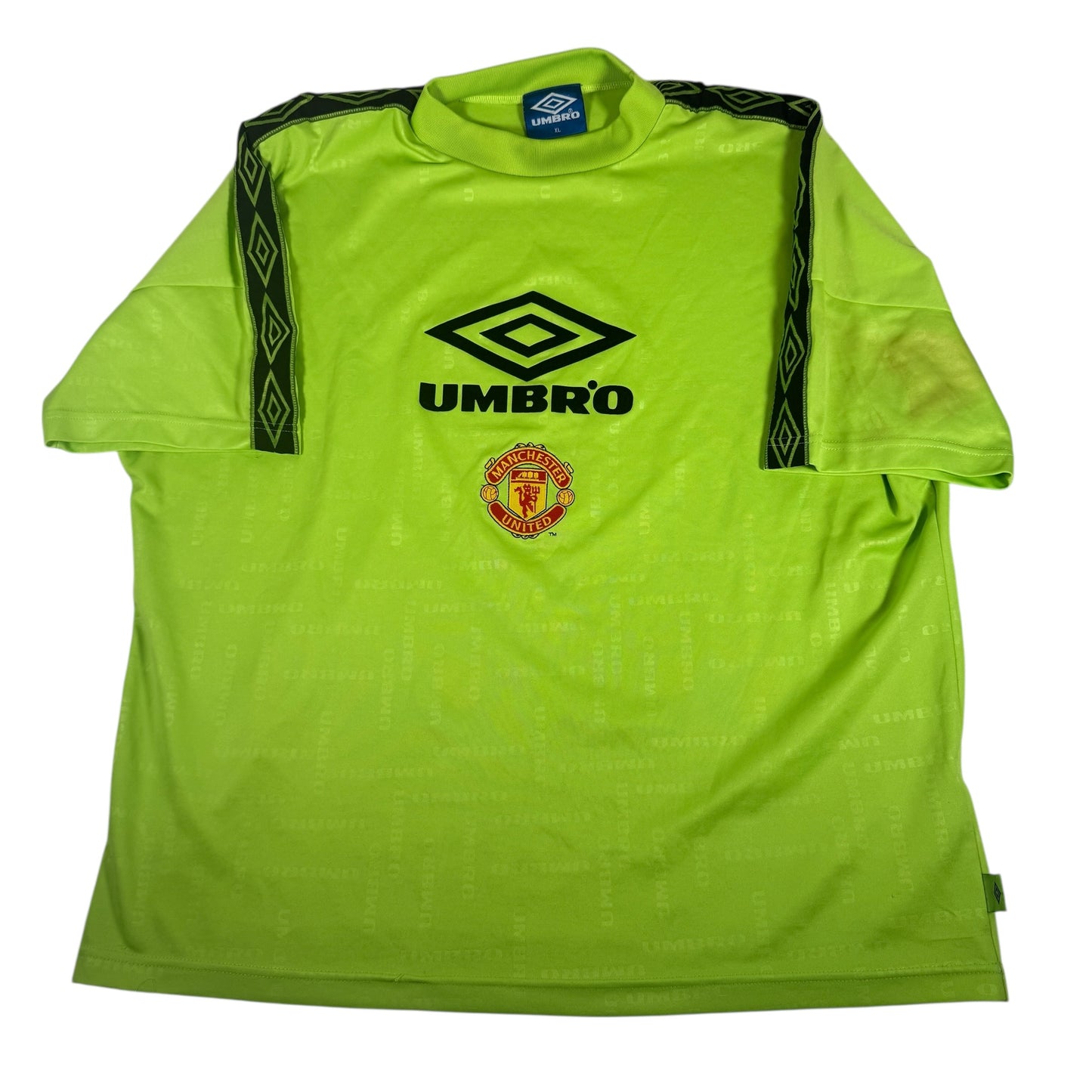 Manchester United 1994/1995/1996 Training Football Shirt XL – Football Shirt Kingdom