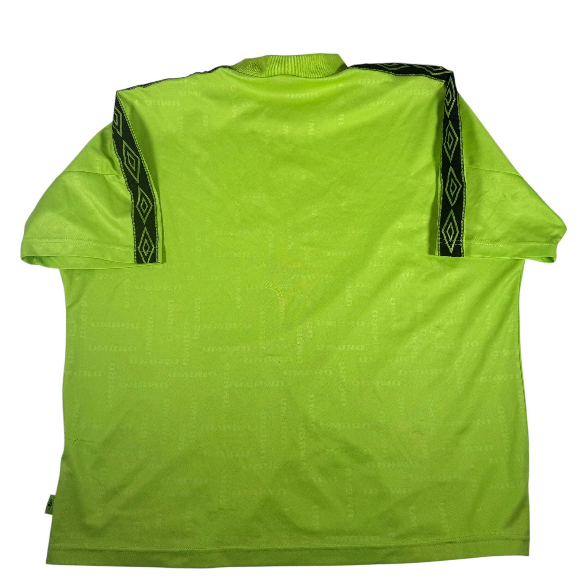 Manchester United 1994/1995/1996 Training Football Shirt XL – Football Shirt Kingdom