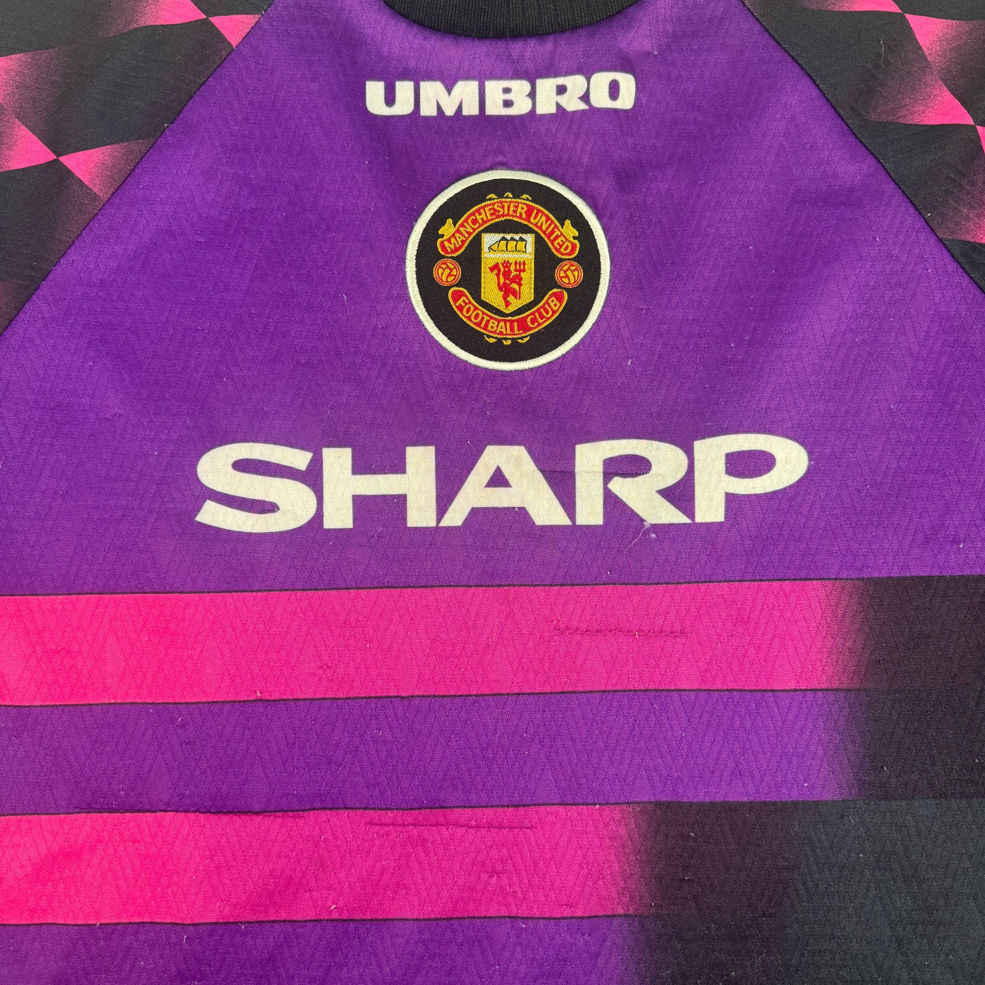 Manchester United 1996/1997 Goalkeeper Football Shirt XXL 2XL – Football Shirt Kingdom