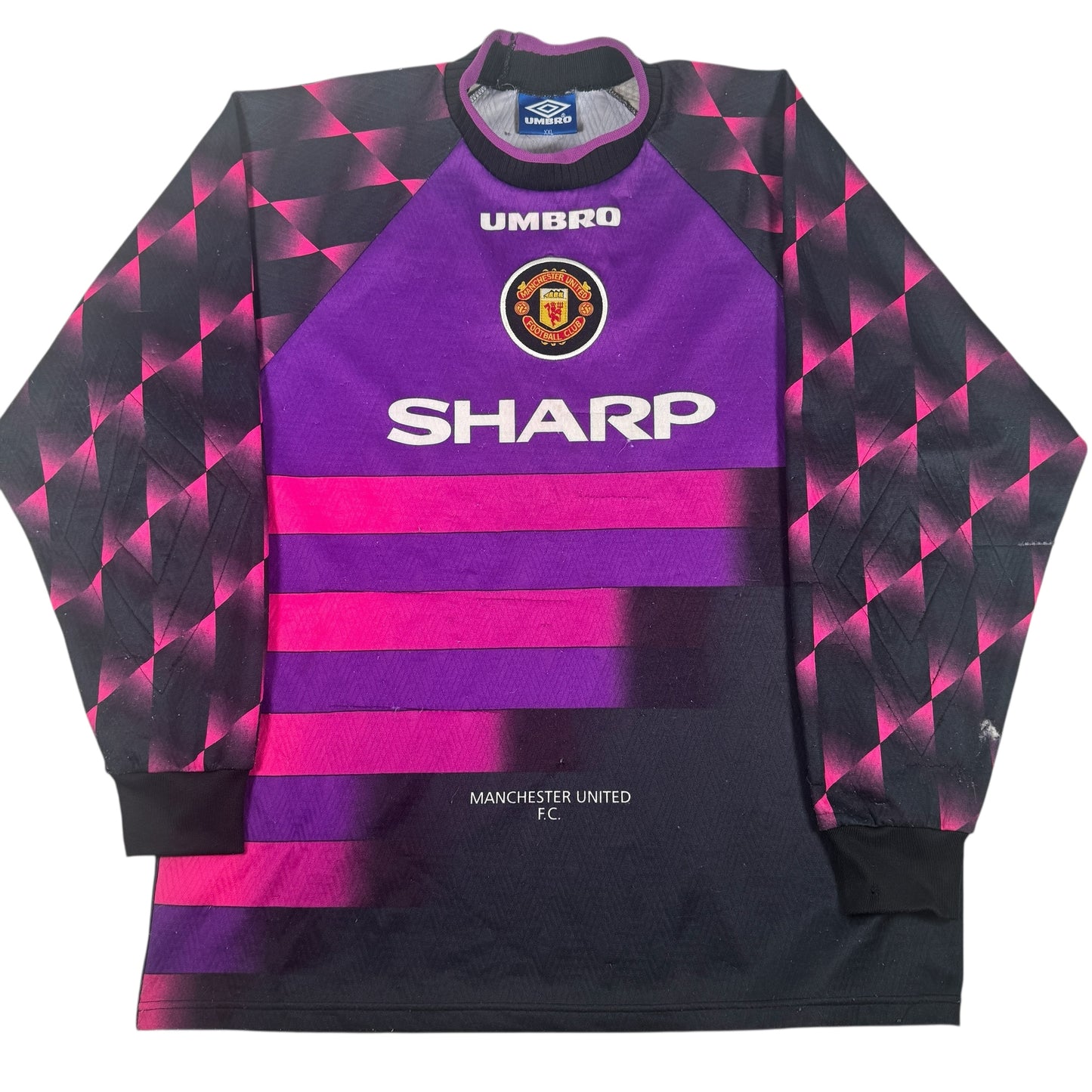 Manchester United 1996/1997 Goalkeeper Football Shirt XXL 2XL – Football Shirt Kingdom