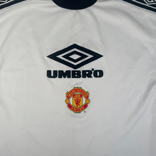 Manchester United 1996/1997 Training Football Shirt Small – Football Shirt Kingdom