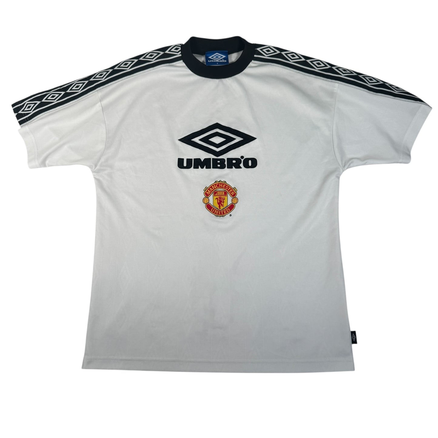 Manchester United 1996/1997 Training Football Shirt Small – Football Shirt Kingdom