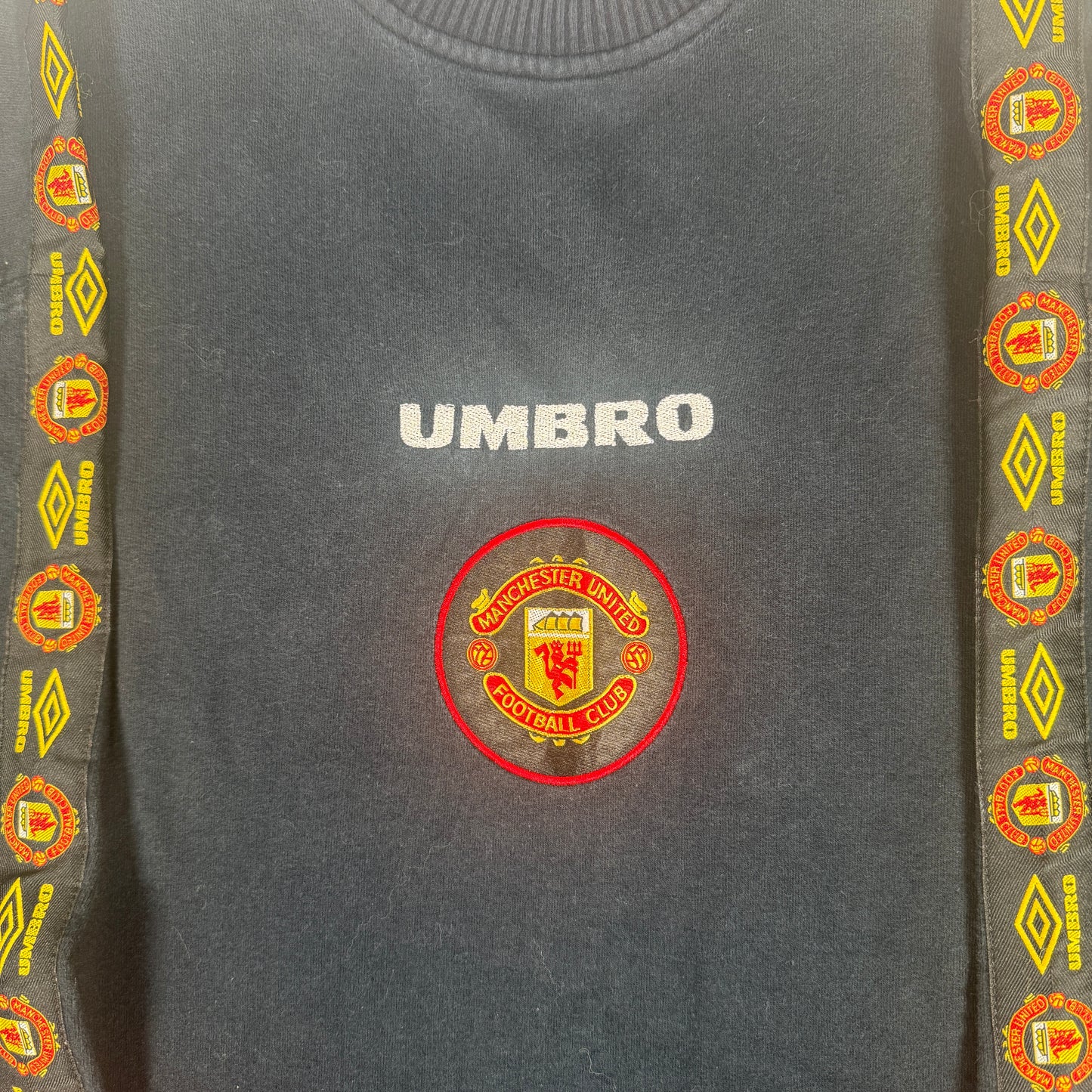 Manchester United 1996/1997 Training Sweatshirt Large – Football Shirt Kingdom