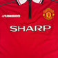 Manchester United 1998/1999/2000 Home Football Shirt XL – Football Shirt Kingdom