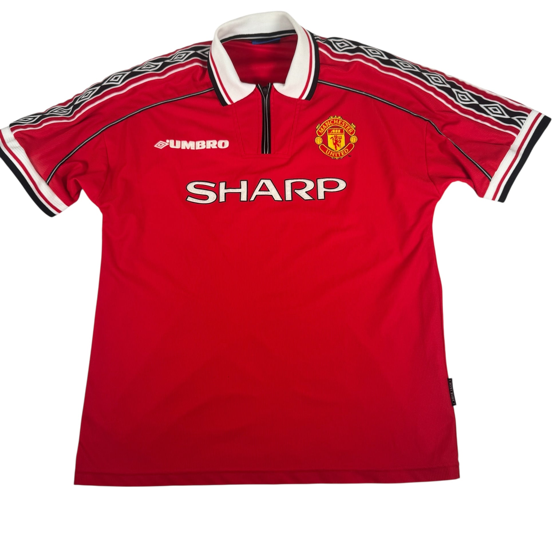 Manchester United 1998/1999/2000 Home Football Shirt XL – Football Shirt Kingdom
