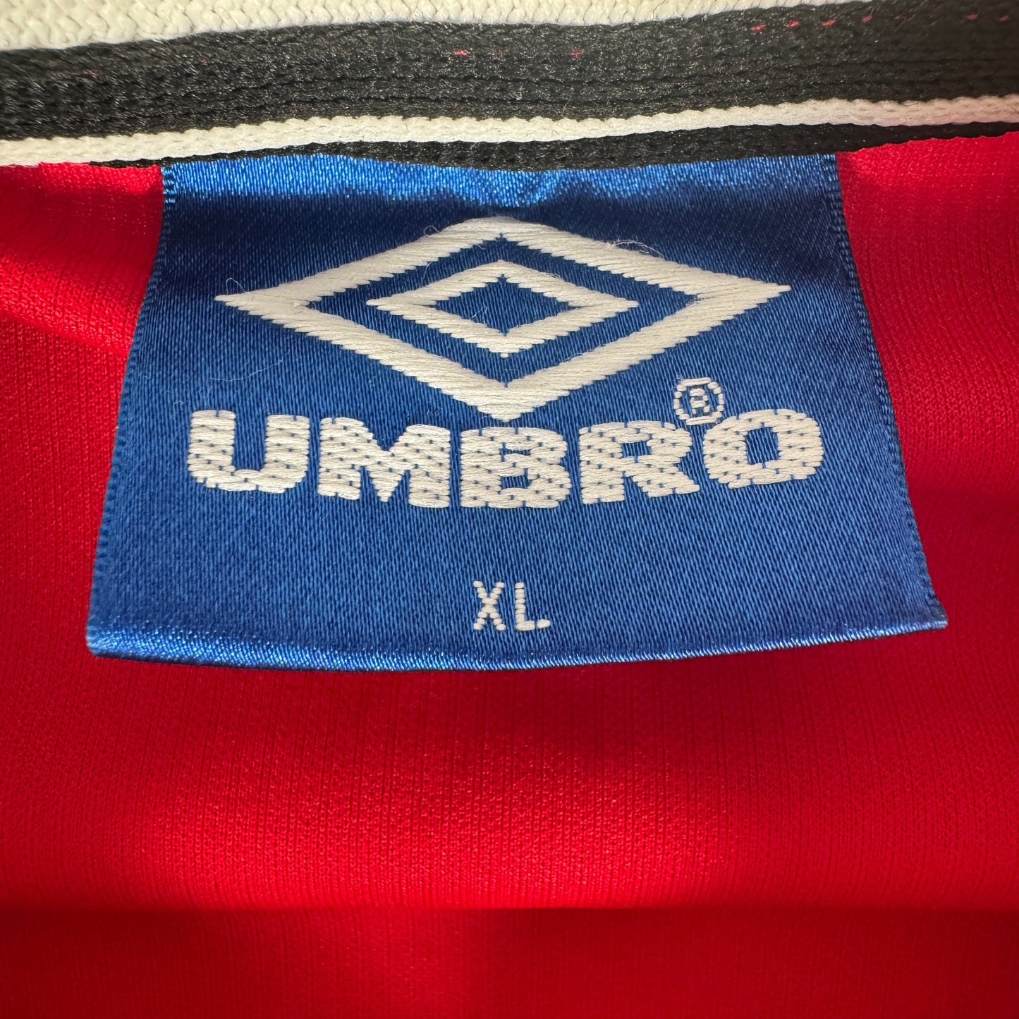 Manchester United 1998/1999/2000 Home Football Shirt XL – Football Shirt Kingdom